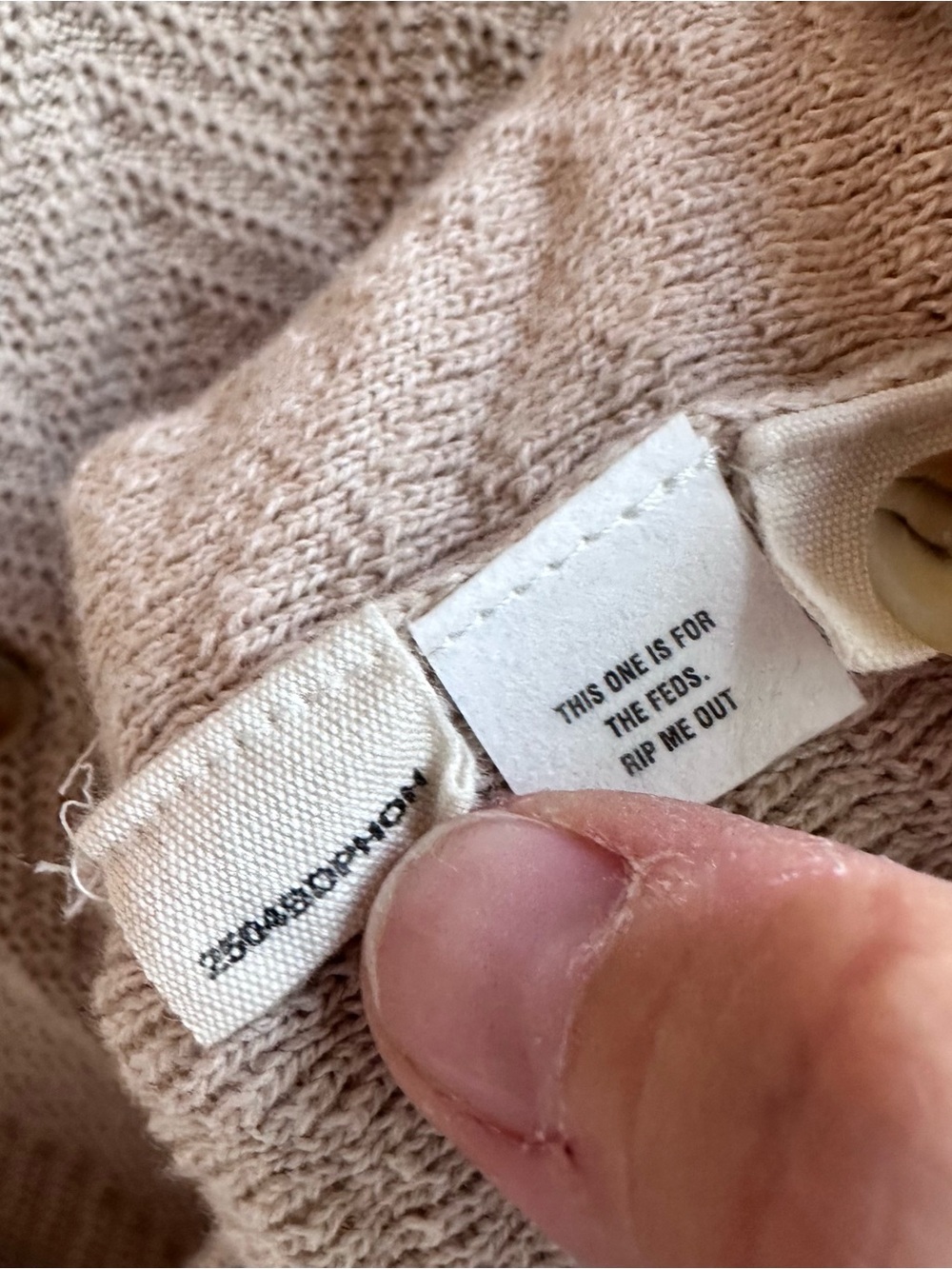 Taylor Stitch The Button Down Polo Heather Oat Herringbone - Picture 4 of 5
